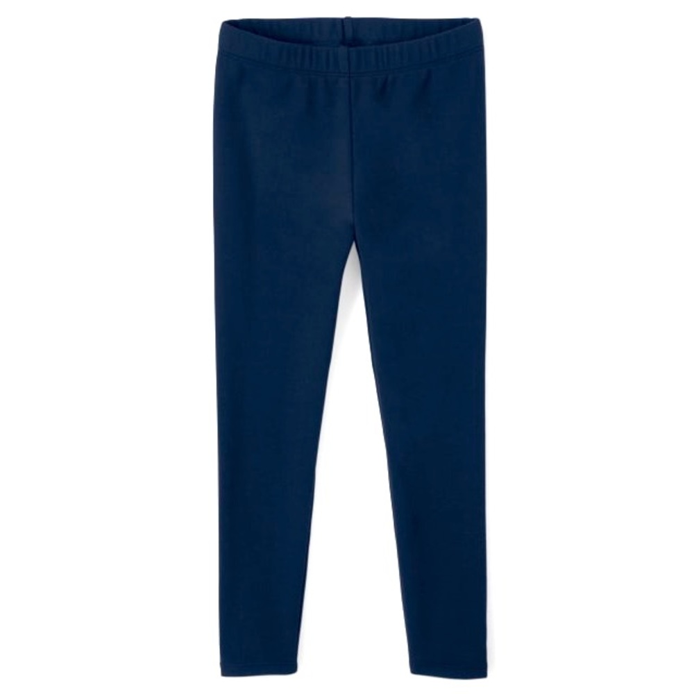 GIRLS NAVY LEGGINGS- navy blue stretch pants size girls 16, woman's 0